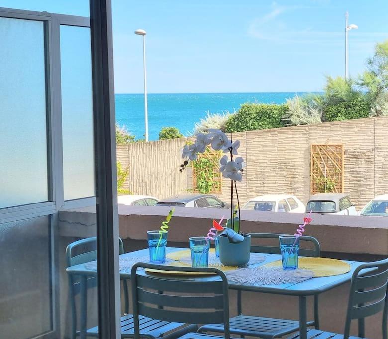 Le Marty 7 Vue Mer Centre Terrasse Garage Piscine Climatisation Sète Exterior foto